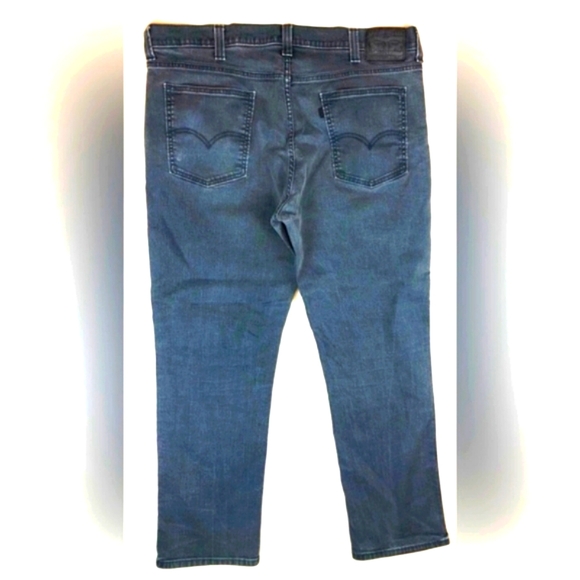 Levis 541 Smoke Gray Cotton Relaxed Fit Denim Jeans - Picture 7 of 17